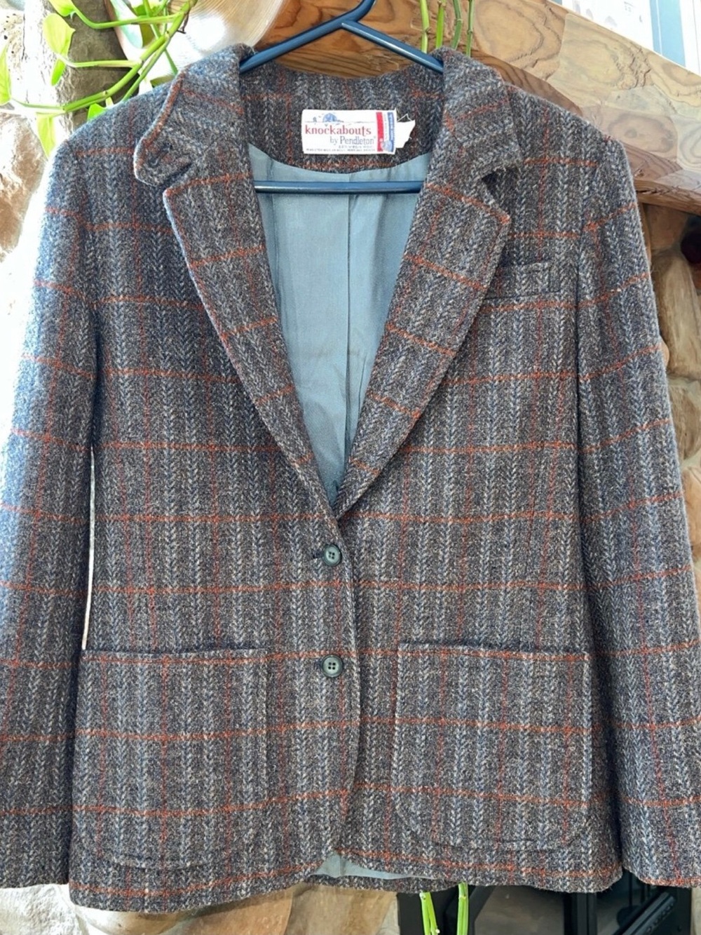 Knockabouts by Pendleton Wool Blazer Jacket Women Vintage EUC